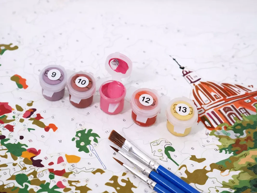 A Closer look Paint by number kit