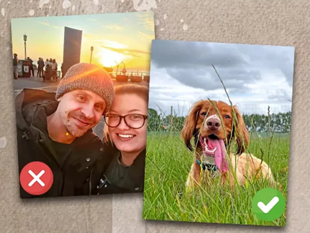 background issues while choosing the right photo