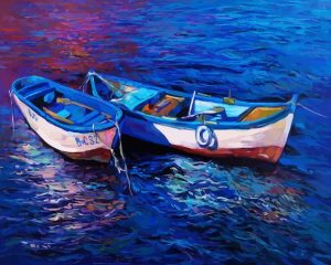 Fishing Boats Paint By Numbers