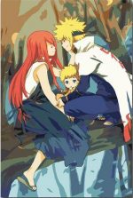 Naruto Minato And Kushina Paint By Numbers
