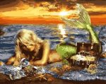 Seashore Mermaid Paint By Numbers