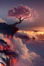 Tree Over Clouds Paint By Numbers