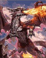 Fire Dragon Paint By Numbers