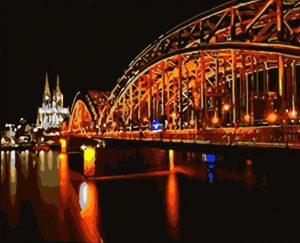 Hohenzollern Bridge Paint By Numbers