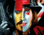Johnny Depp Characters Paint By Numbers