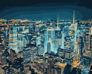 Midnight New York Paint By Numbers