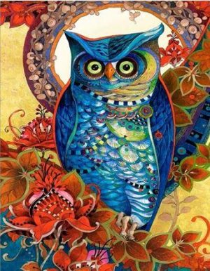 Blue Owl Paint By Numbers