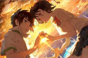 Mitsuha And Taki Your Name Paint By Numbers
