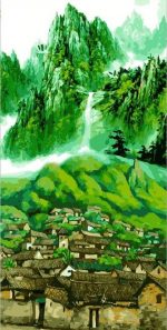 Chinese Village Paint By Numbers