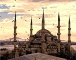 The Blue Mosque Istanbul Paint By Numbers