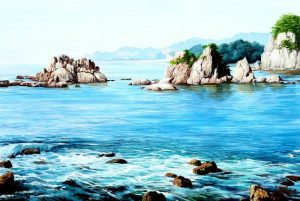 Rocky Sea Paint By Numbers