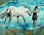 Horse And Girl Paint By Numbers