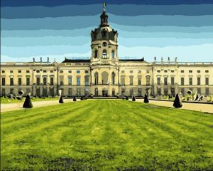 Charlottenburg Palace Berlin Paint By Numbers