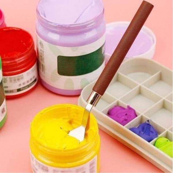 5pcs/Set Of Steel Spatula Palette Knife - Image 4