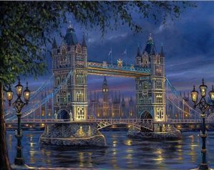 Tower Bridge London Paint By Numbers