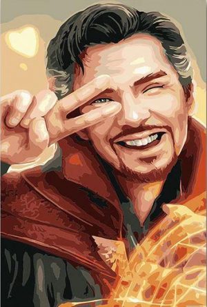 Doctor Strange Paint By Numbers