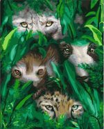 Eyes of predatory animals  Animals Paint By Numbers