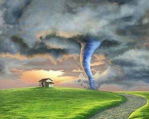 Tornado Storm Paint By Numbers