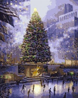 Christmas In New York Paint By Numbers