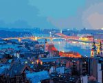Budapest In Winter Paint By Numbers