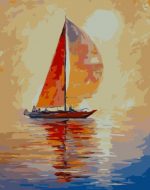 Sailing Boat Paint By Numbers