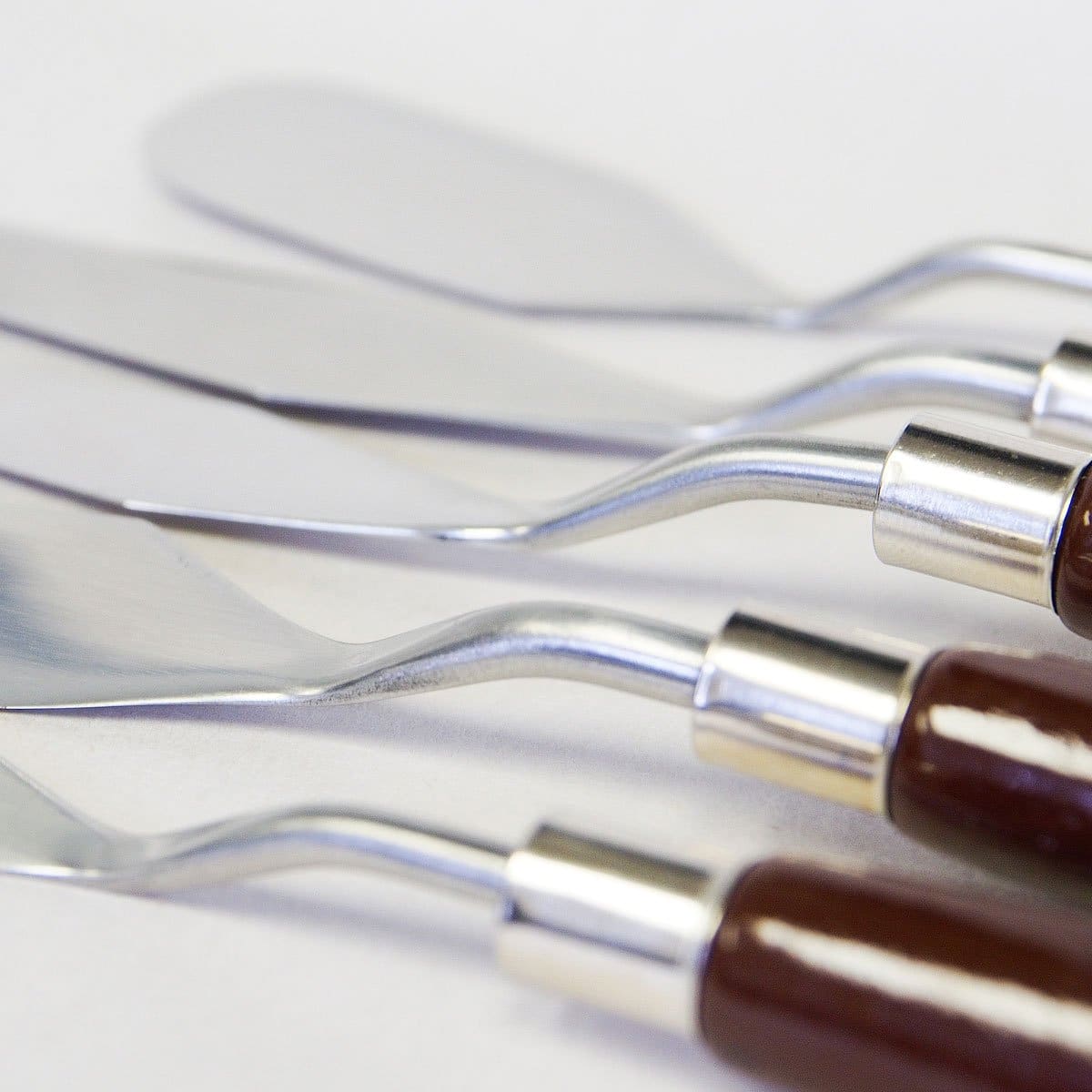 5pcs/Set Of Steel Spatula Palette Knife - Image 8