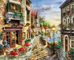 Cobblestone Street Paint By Numbers