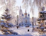 Snowy Palace Paint By Numbers