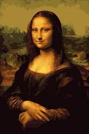 Mona Lisa Leonardo Da Vinci Paint By Numbers