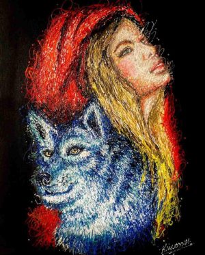 Little Red Riding Hood Paint By Numbers