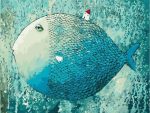 Big Blue Fish Paint By Numbers