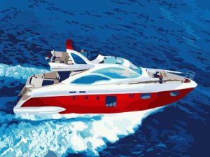 Azimut Yacht Paint By Numbers
