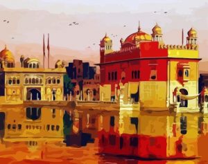 Sri Harmandir Sahib Paint By Numbers