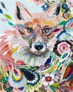 Fox Graffiti Animals Paint By Numbers