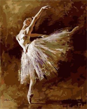 Ballerina Dancer Paint By Numbers