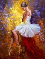 Ballerina Girl Paint By Numbers