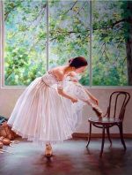 Ballerina Girl Paint By Numbers