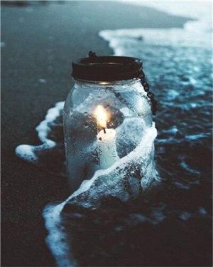 Candle In Jar Paint By Numbers