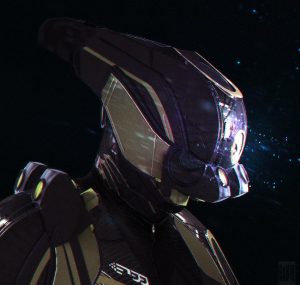 Alien Robot Paint By Numbers