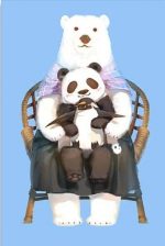 Polar Bear And Panda With Penguin Paint By Numbers