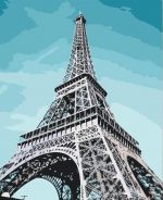 Eiffel Tower Paris Cities Paint By Numbers