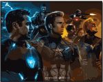 Avengers Endgame Paint By Numbers