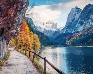 Lake Road Paint By Numbers