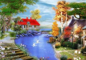 Nature Scenery Paint By Numbers