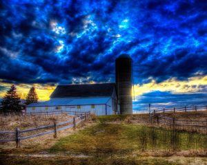 Blue Sky Paint By Numbers