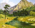 Spring Scenery Paint By Numbers