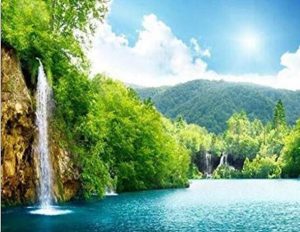 Nature Waterfall Paint By Numbers