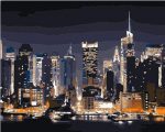 New York City Manhattan Paint By Numbers