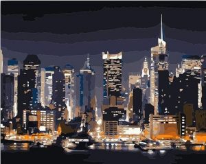 New York City Manhattan Paint By Numbers