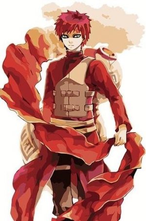 Gaara Son of Desert Paint By Numbers